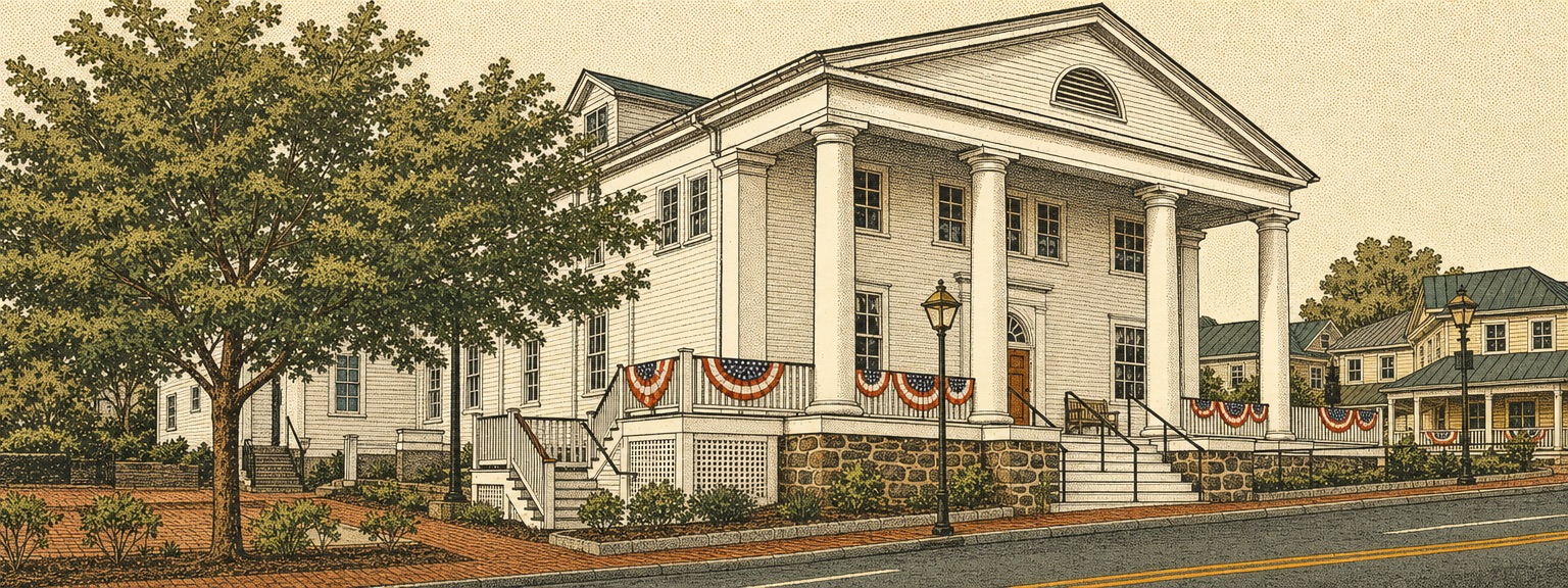 Illustrated view of Fairfax, Virginia