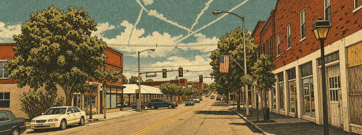 Illustrated view of Salem, Virginia